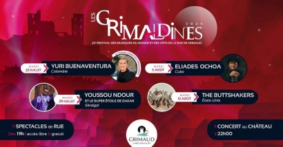 Gagnez vos invitations pour Festival Les Grimaldines !